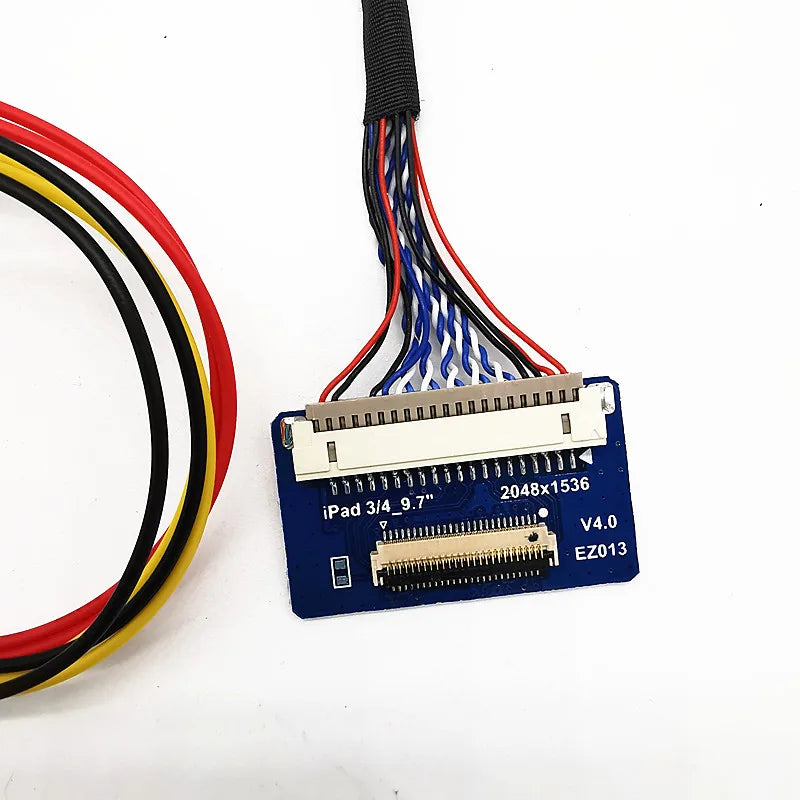 Custom 4K HD LVDS Controller Board for iPad 3 4 9.7' LP097QX1 SPA1 SPAV SPC1 2048x1536 EDP Signal 4 Lanes 51 Pins LCD Display Panel Manufacturer