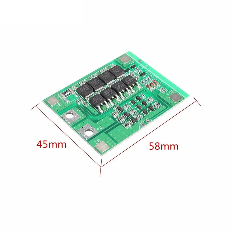 Custom 3S 24A Li-ion Lithium Battery 3.7V 18650 Charger Batteries Protection Board Green Module Manufacturer