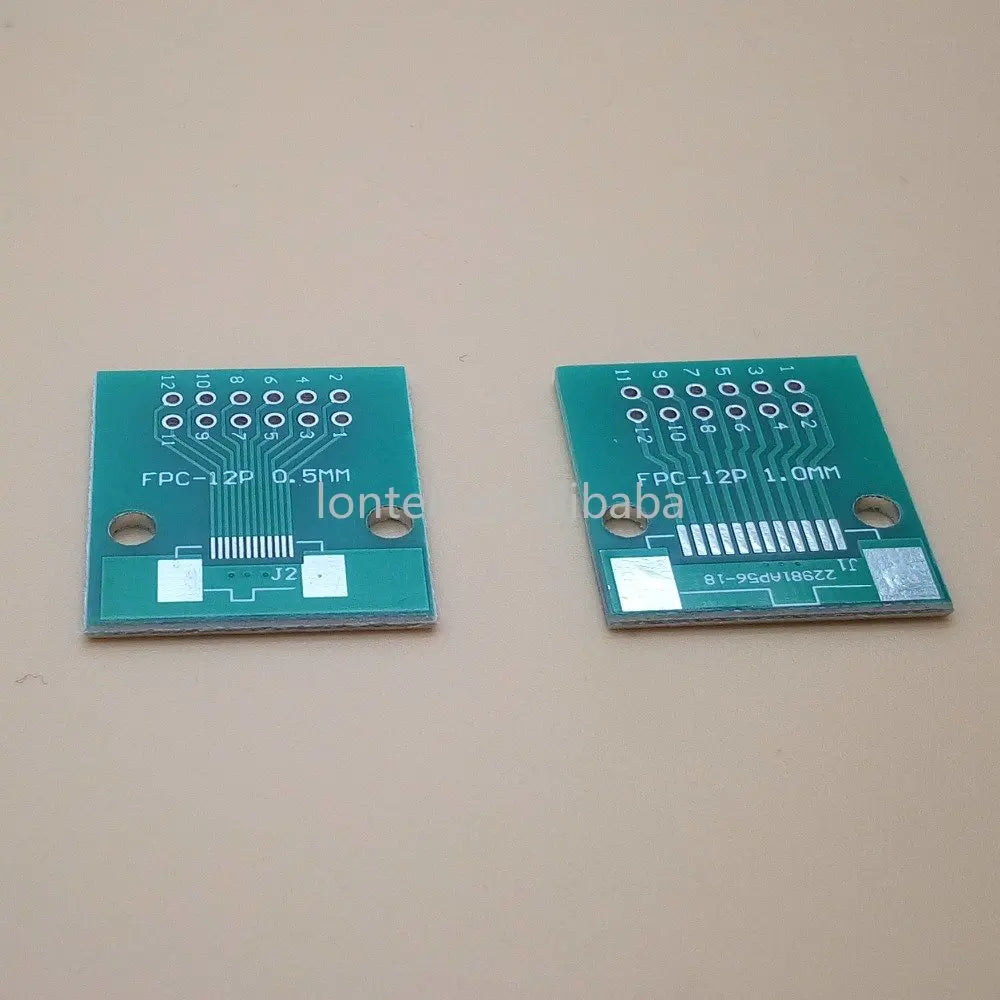 Custom 10Pcs FPC Adapter Plate 0.5MM 1.0MM Pitch to 2.45 mm Flat Cable Socket for PCB LCD 6P 8P 10P 12P 20P 24P 30P 40P Manufacturer