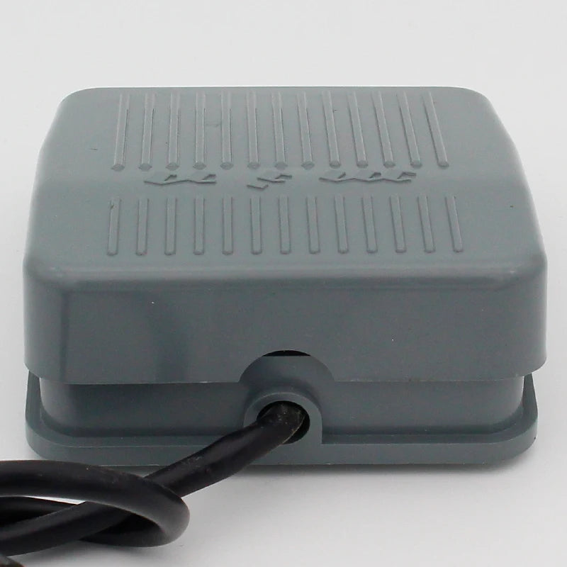 Custom Promotion! 0-400V Footswitch Foot Momentary Control Switch Electric Power Pedal SPDT Grey Manufacturer