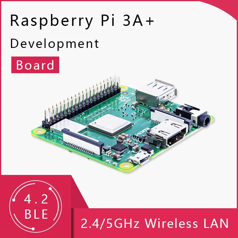 Custom New Raspberry Pi 3 Model A+ Plus 4-Core CPU BMC2837B0 512M RAM Pi 3A+ with WiFi and BT Manufacturer