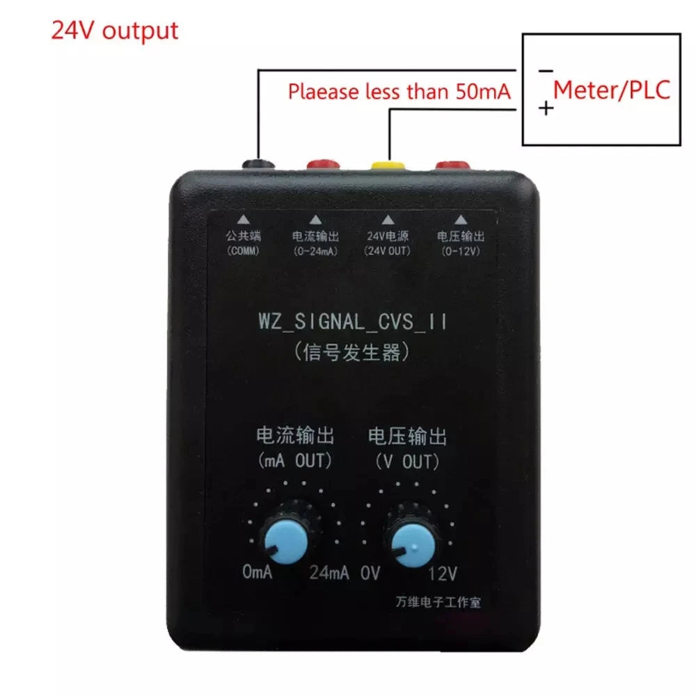 Custom 4-20mA 0-10v Signal Generator 24V Current Voltage Transmitter Signal Source Constant Current Source Manufacturer