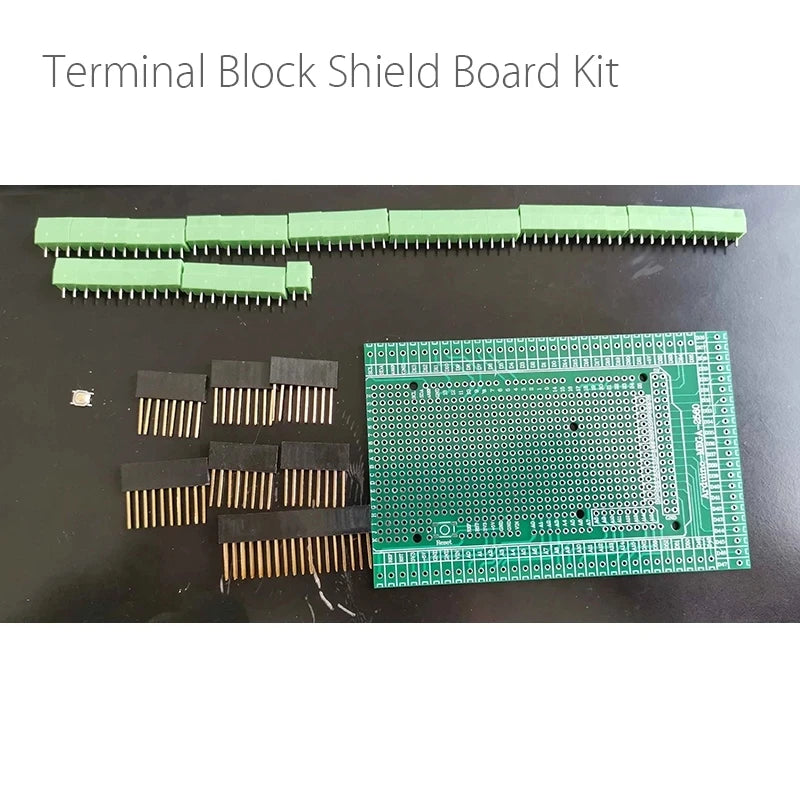 Custom 1 set MEGA-2560 PCB Prototype Screw Terminal Terminal Block Shield Module Block Shield Board Kit Breakout Board Manufacturer