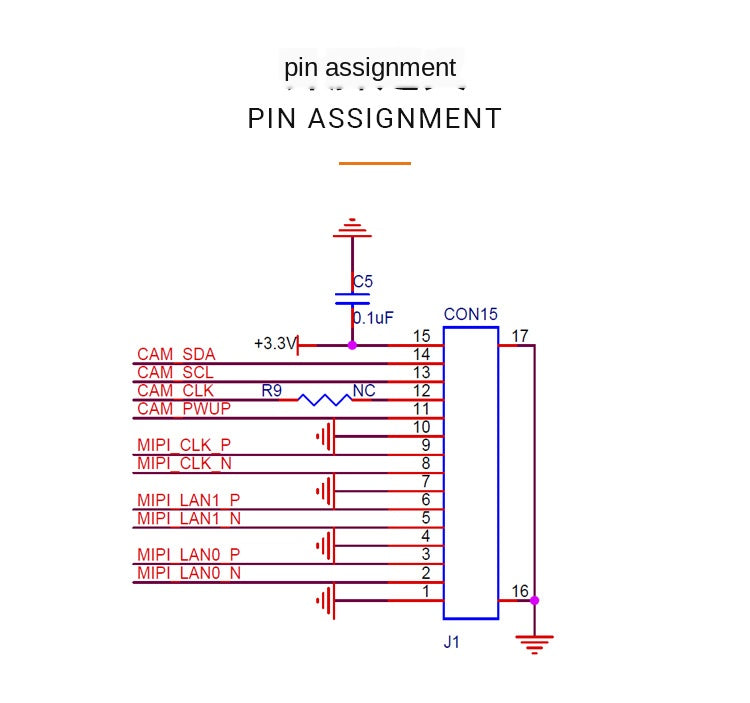 alinx 5 Million Pixels MIPI Photography Camera OV5640 Supporting FPGA Black and Golden Development Board Module AN5641Custom PCB