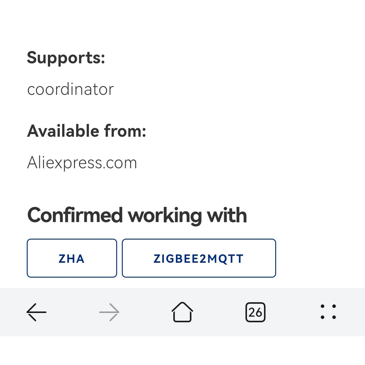 Custom CC2652P CC2652 BLE Simplelink 2.4G Zigbee 2MQTT Thread Home Assistant Coordinator Router CC2652P USB Dongle Stick Manufacturer