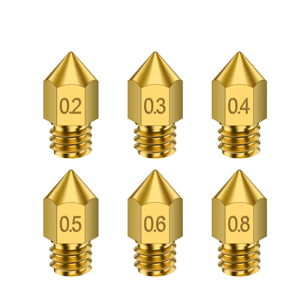 Custom MK8 Extruder Nozzle Extruder  Print  Head 0.2/0.3/0.4/0.5/0.6/0.8mm mk8 mk9 Silicone sock for Anet A8 E10 Creality CR-10 Ender 3 Manufacturer