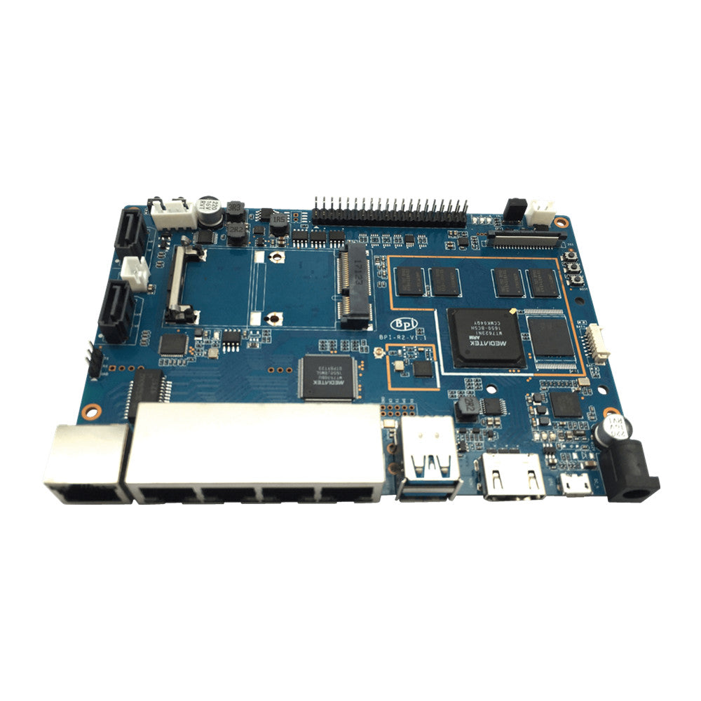 Banana PI BPI R2 MT 7623 Opensource Router Custom PCB internal ssd pcba board