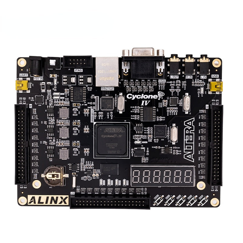 AX530: ALTERA NIOS Cyclone IV EP4CE30F FPGA Development Board DDR2 Gigabit Ethernet USB Custom PCB pcba