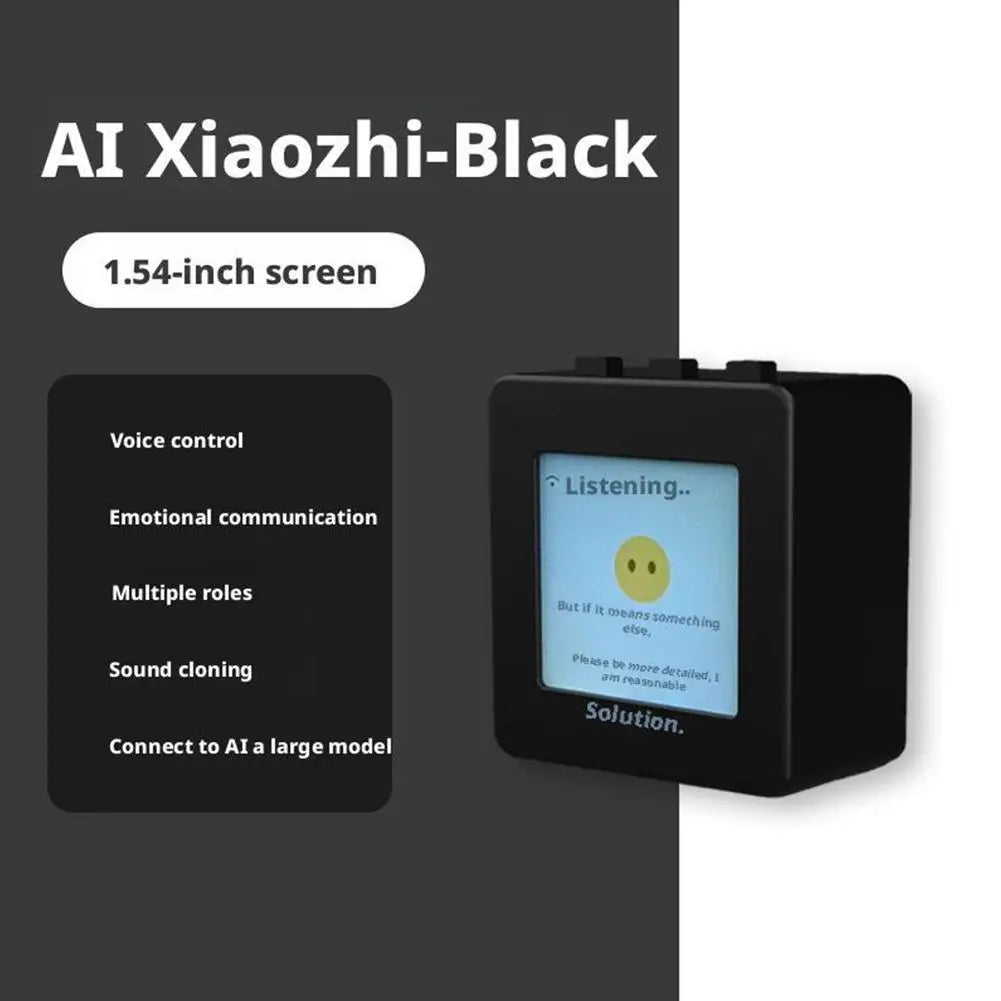 Xiaozhi Intelligent AI Conversation Robot Dialogue Robot Companion DeepSeek Voice Ai Gift Kids Support Voice Chat Z5B4