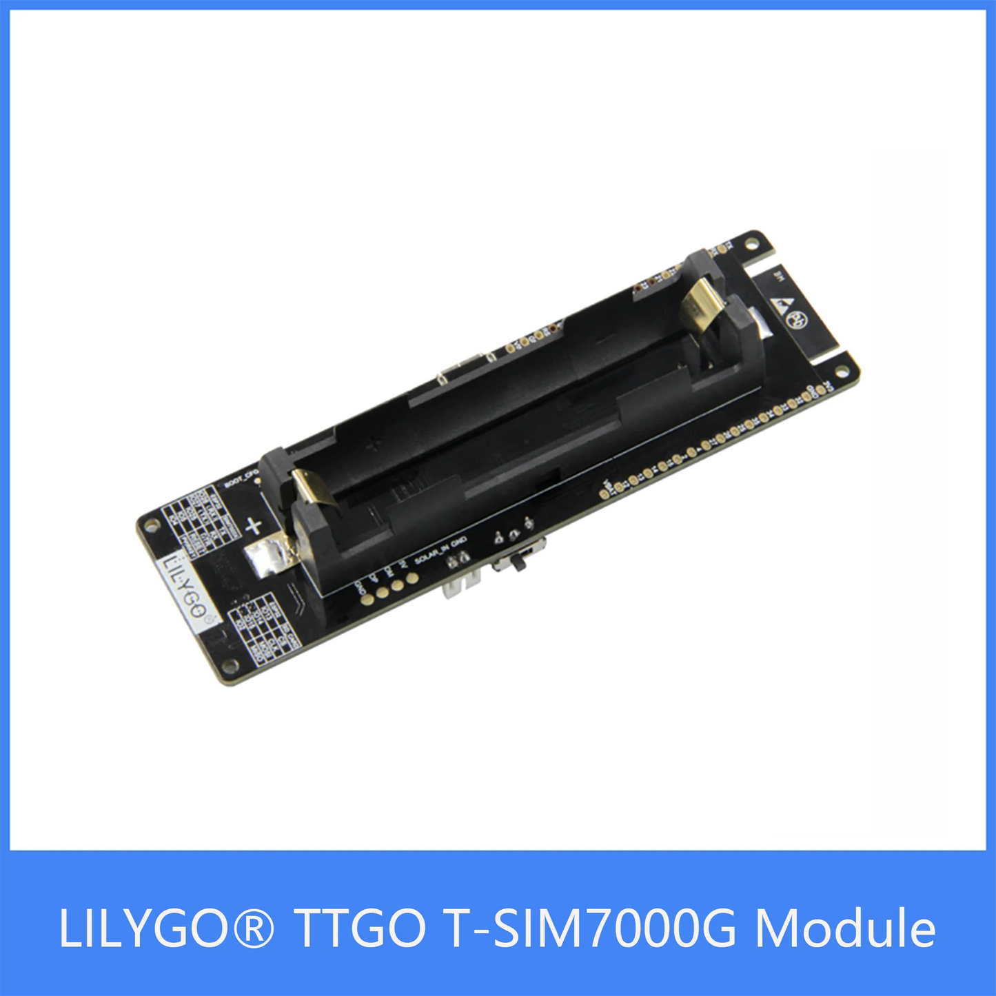 Custom TTGO T-SIM7000G Module ESP32-WROVER-B Chip WiFi BT 18650 Battery Holder Solar Charge Board Manufacturer