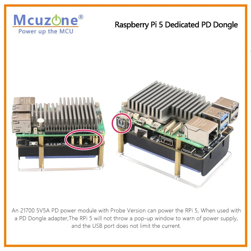 Raspberry Pi PD Raspberry Pi 5 USB-C Port PD Handshake Custom