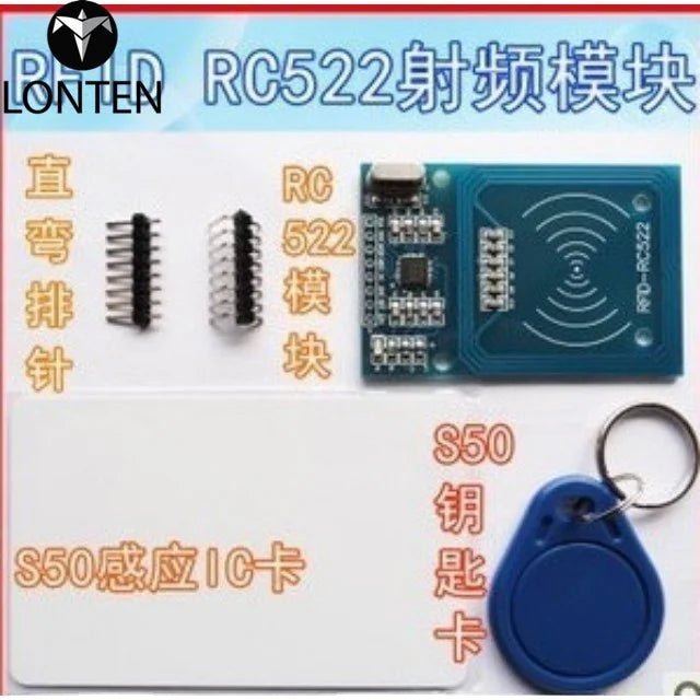 Custom Lonten Inductive Card Module MFRC-522 RC522 RFID RF IC with Keychain Fudan S50 Card wholesale Manufacturer