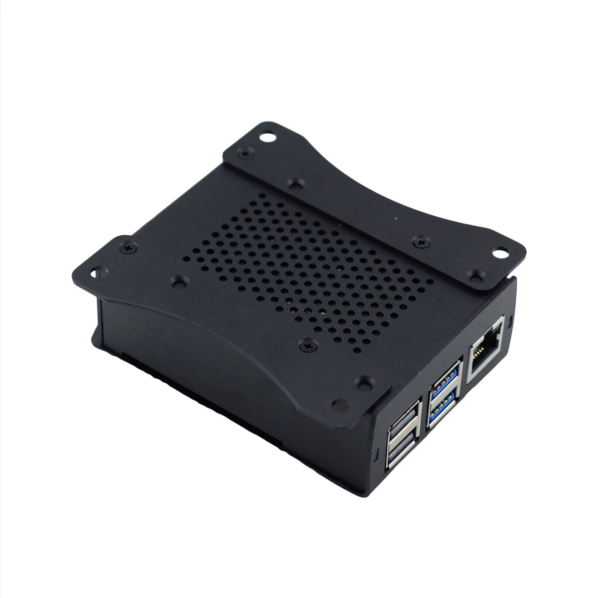 Raspberry Pi Case Aluminum Alloy Case Cover Cooling Protective Box With Raspberry Pi Active Cooler Fan For Raspberry Pi 5