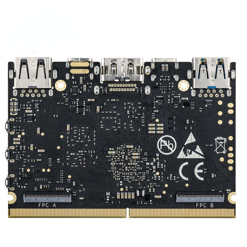 Khadas Edge Max with 128GB EMMC 5.1 RK3399 Soc Single Board Computer Custom PCB pcb and pcba for medical products fast pcb customize