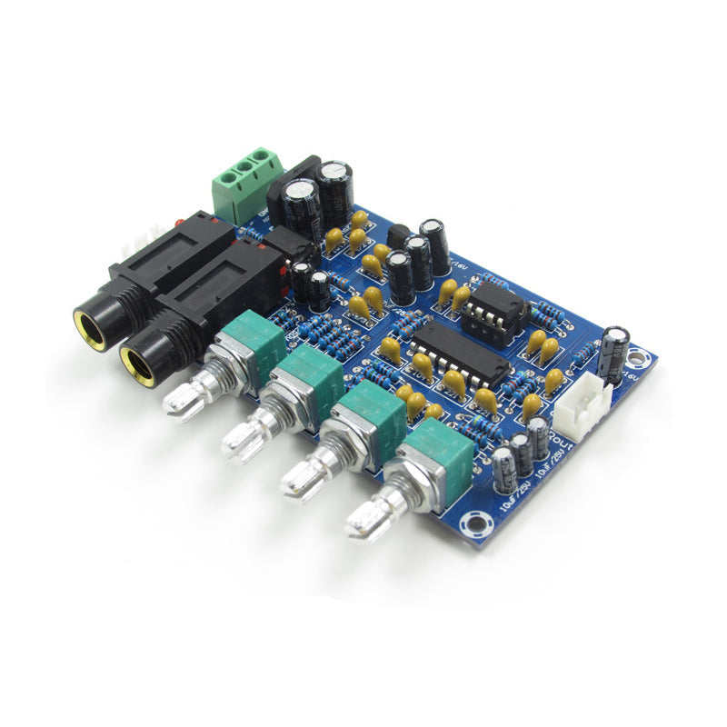 PT2399 Two-way microphone Karaoke machine Preamplifier dual NE5532 echo KTV reverbration Karaoke Amplifier board pcb assembly customize