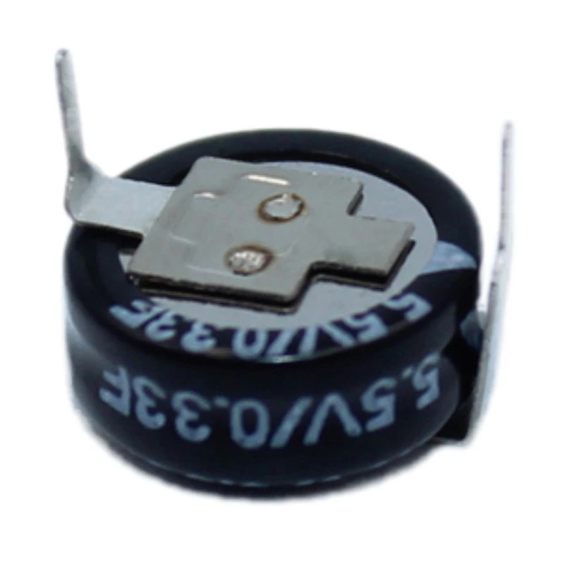 Custom 2PCS/Lot 5.5V Super Capacitor 0.1F 0.22F 0.33F 0.47F 0.68F 1F 1.5F 4.0F V/H/C Type Push Button Farrah Super Capacitor Manufacturer