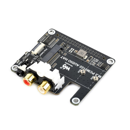 PI5 PCIe To M.2 HAT I2S Audio Extension for RasPi Raspberry Pi 5 NVMe Solid State Drive SSD Projects Expansion Board Accessories