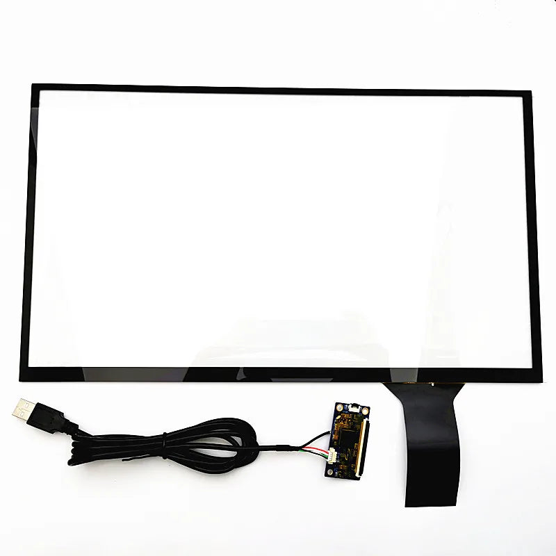 Custom 15.6inch capacitive touch screen linux WIN7 8 10 and Android system USB Plug and Play Touch Screen Overlay Panel 10 Points Touch Manufacturer