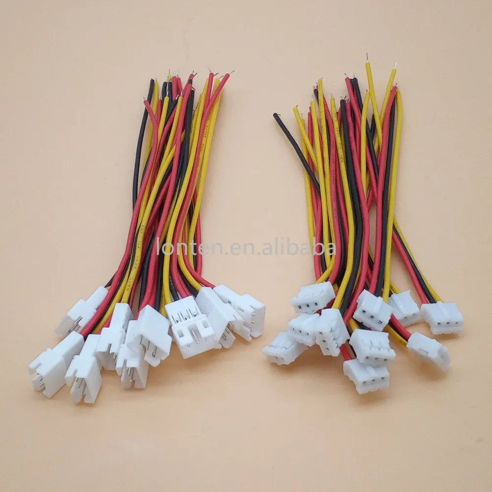 Custom 10Pair Micro JST PH 2.0 2P 3P 4P 5P 6PIN Male Female Plug Connector With Wire Cables 100mm Manufacturer