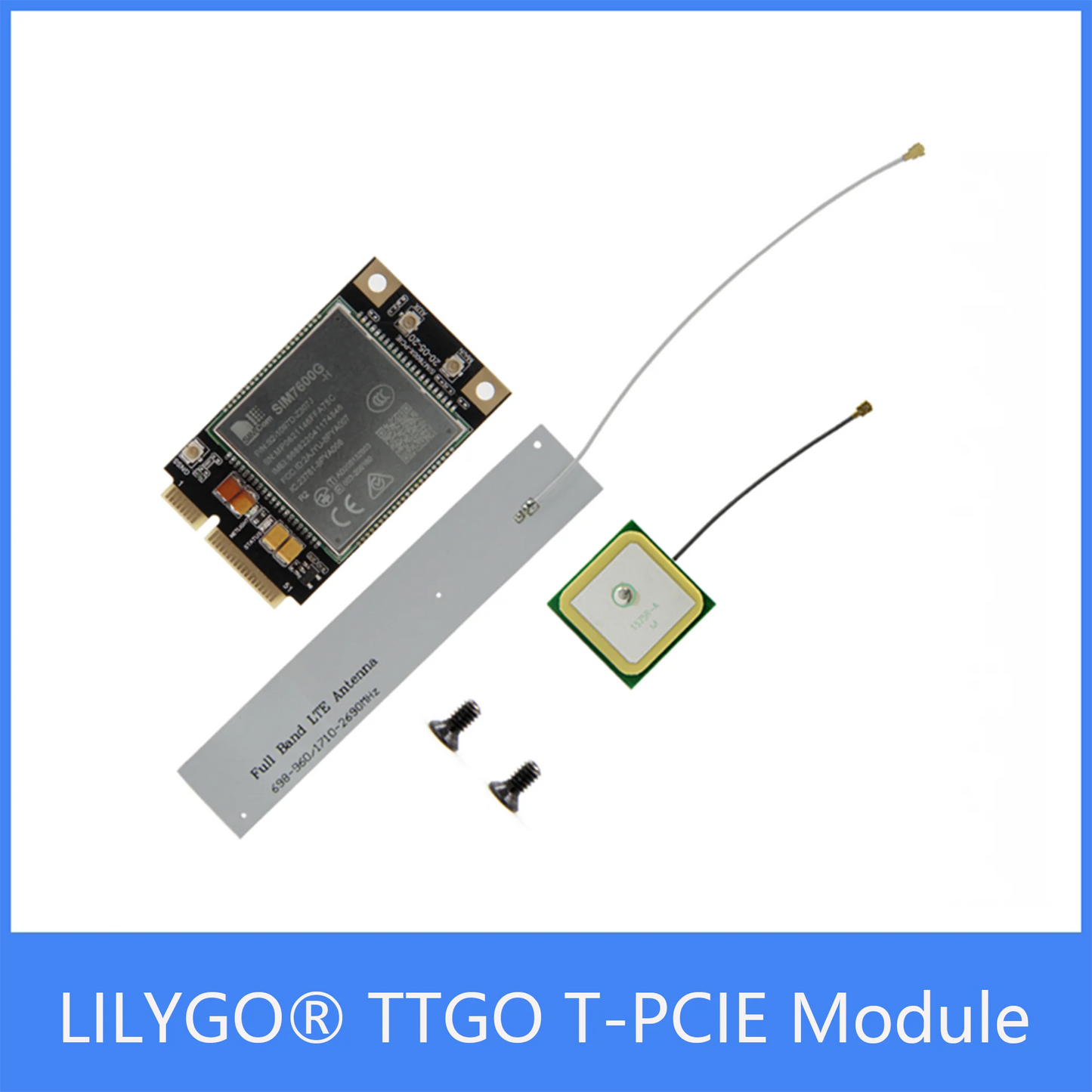 Custom TTGO T-PCIE Module ESP32 Chip Support WIFI BT Nano Card SIM Series Composable Development Board Manufacturer