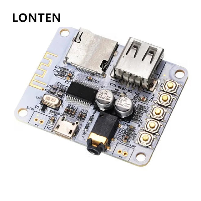 Custom Lonten wireless o Receiver Digital Amplifier Board With USB Port TF Card Slot Decoding Play Manufacturer