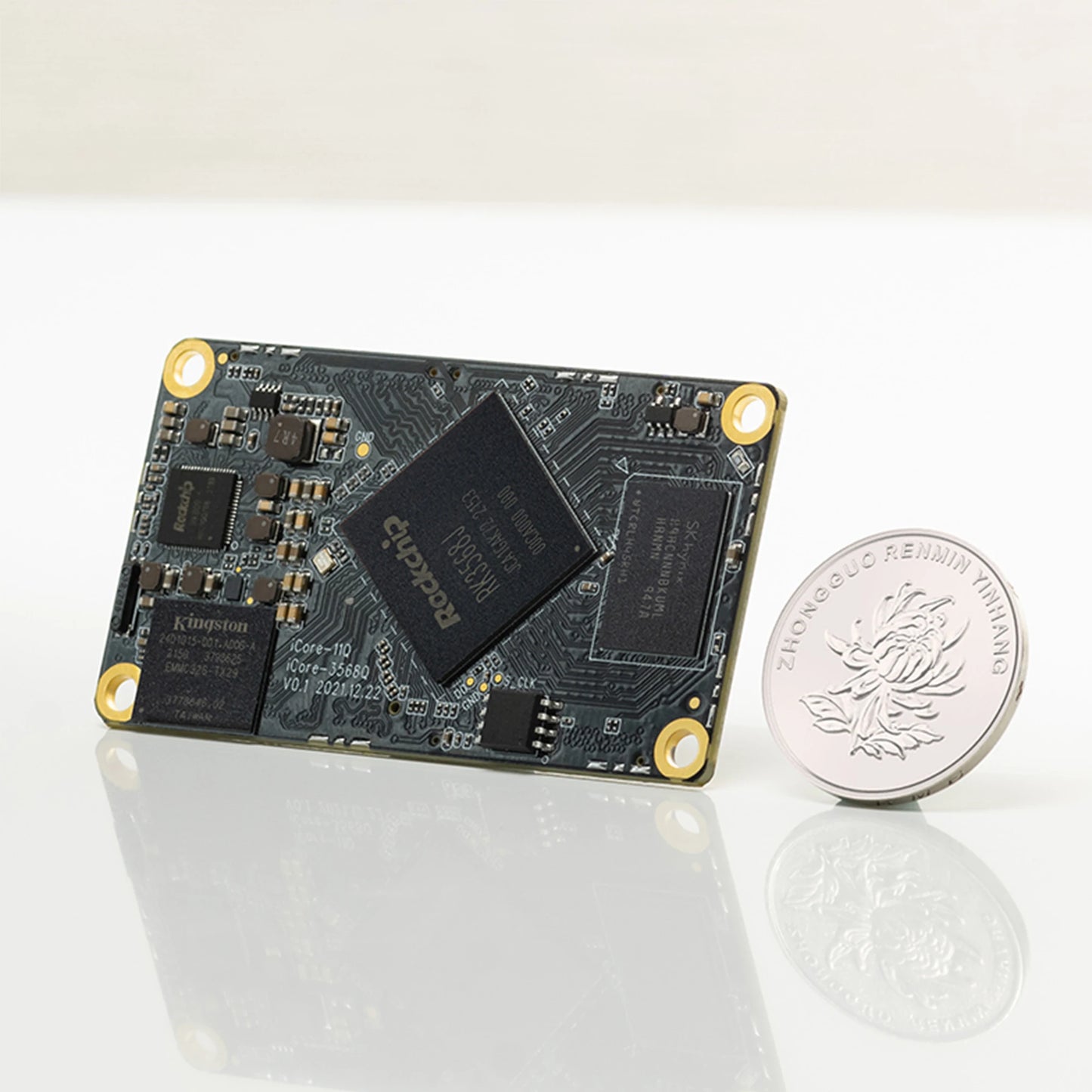 Custom iCore-3568JQ Quad-Core Industrial Core Board PCIe 3.0 M.2 Support 4G/5G WIFI6 RK3568 Manufacturer