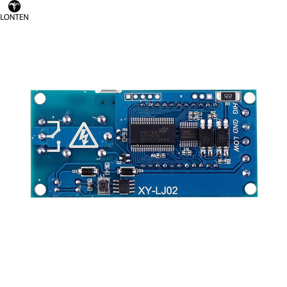 Custom Lonten LCD Display Timer Relay Module DC6-30V Cycle Timing OFF Trigger Delay Switch DC AC Universal Conduction Manufacturer