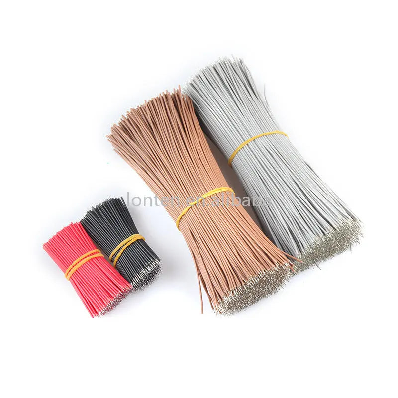 Custom 26AWG Tin-Plated Breadboard PCB Solder Cable 5/10/15/20CM Jumper Wire Tin Conductor DIY Electronic Wires Connector Manufacturer