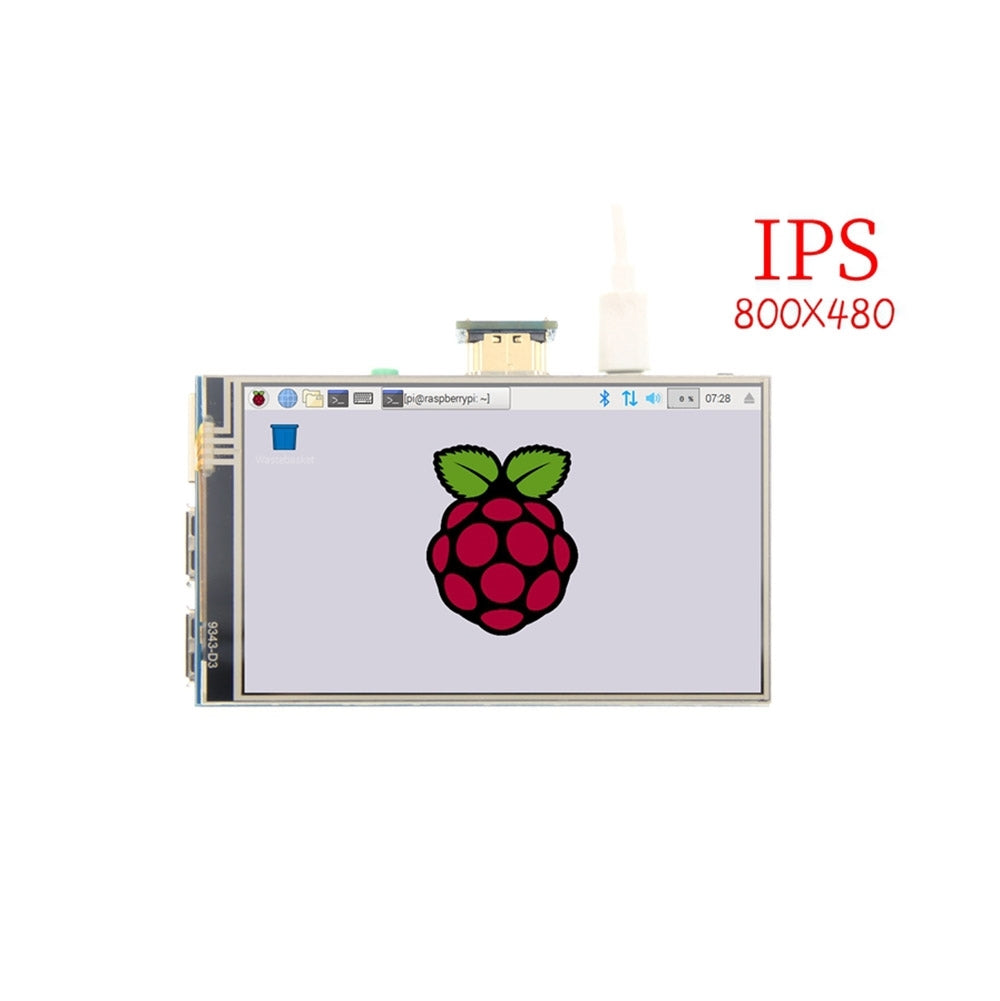 4 Inch Lcd Touch Screen Display Tft Lcd-scherm Module 800*480 Voor Banana Pi Raspberry Pi 2 raspberry Pi 3 Model/B + Custom