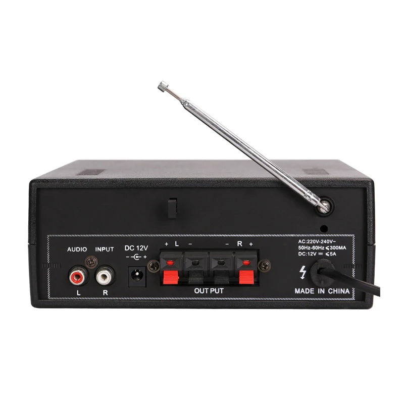 Custom 2*50W FM Radio Mp3 Player Audio Power Amplifier Stereo Equalizer Home Theater Digital Mp3 Decoder Music AMP pcb assembly Manufacturer