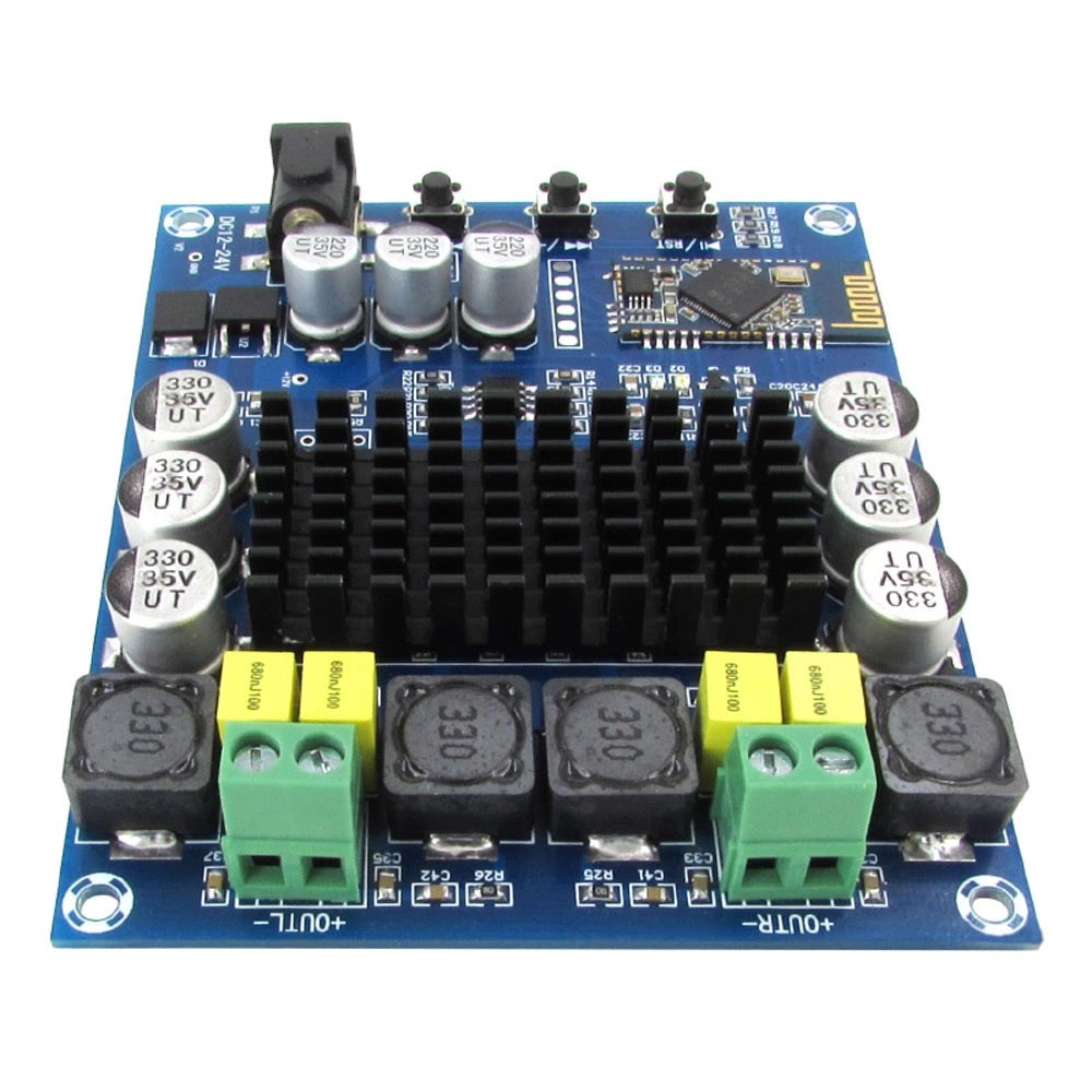 120W*2 TPA3116D2 Audio Power  Amplifier Board  Btm835/csr8635(4.0) Dual Channel TPA3116  Stereo Amplifiers pcb assembly Custom