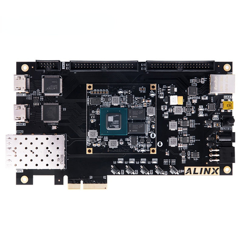 AX7A200: XILINX Artix-7 XC7A200T FPGA Development Board A7 SoMs XC7A 200T SFP PCIe Custom PCB pellet pcba stove electronic