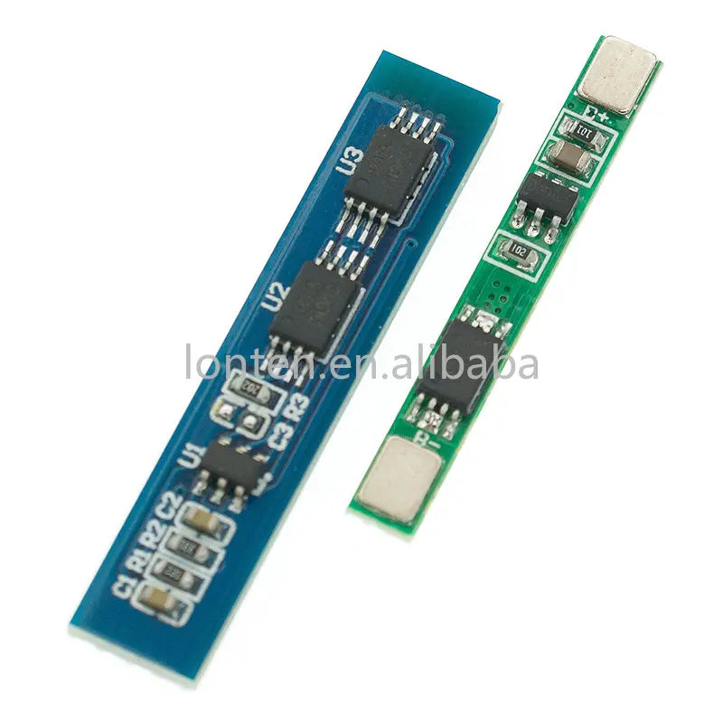 Custom 100PCS 1S 3.7V 3A /2S 3A li-ion BMS PCM battery protection board pcm for 18650 lithium ion li battery Manufacturer