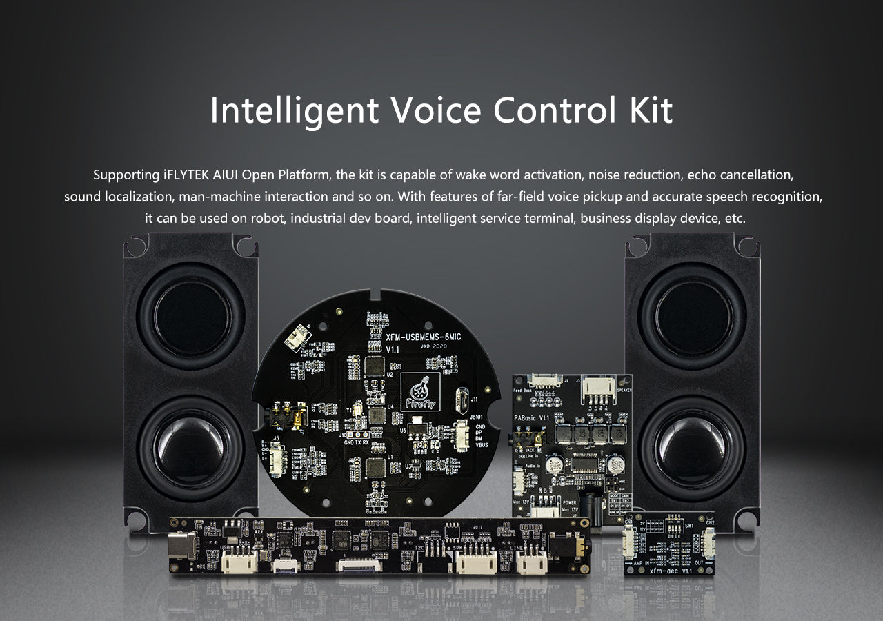 Custom firefly Intelligent Voice Control Kit Custom PCB edp pcba j1900 pcba webcam pcba