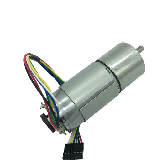Custom 6V 24V DC Geared Motor 12V With Encoder 4-2000RPM High Torque Motor Reversed Speed Control For Door Lock Smart Device Manufacturer