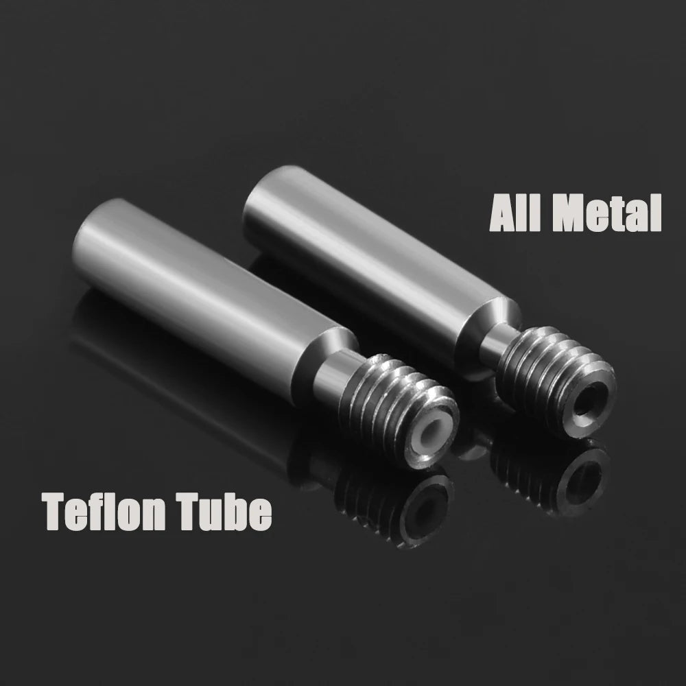 Custom MK8 M6 Throat with  6*30mm Stainless Steel Thread Longer Feeding 1.75mm Filament 3D Printers Parts Manufacturer