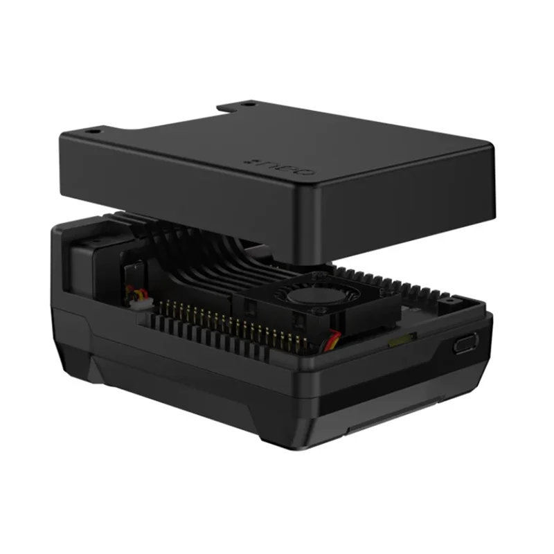 New for Raspberry Pi 5 Argon NEO 5 M.2 NVME PCIE Case Built-In Radiator