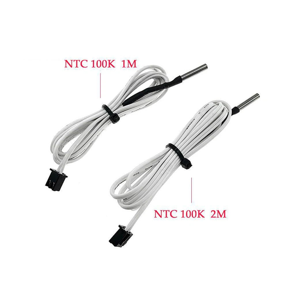 Custom 1M/2M HT-NTC100K Thermistor Temperature Sensor For High Temperature Filament 350 Degrees Hotend Kit B3950 For 3D Printer Parts Manufacturer