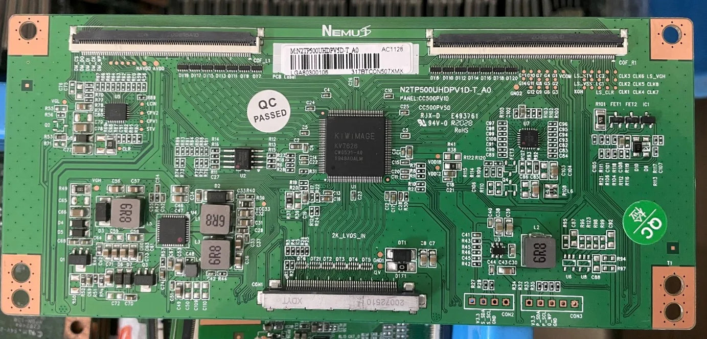 Custom Pcba CC500PV5D  4k T-CON or  2k Screen logic board  working good Manufacturer