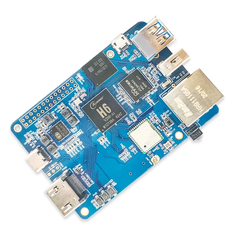 Custom Lctech Pi Allwinner H6 Linux Android Opensource Maker Development Board PK Raspberry Manufacturer