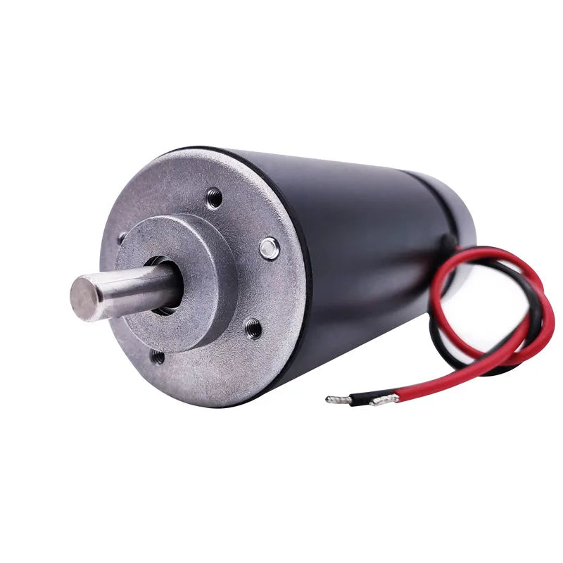 Custom 1Pc Machine Tool Spindle 200W 300W 400W 500W 800W DC 12-48v dc spindle motor brush air cool for CNC engraving machine Manufacturer