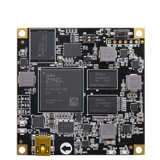 Custom SoM AC7015B: XILINX Zynq-7000 SoC XC7Z015 ZYNQ ARM 7015 FPGA Development Board SoM 8G eMMC System on Module Custom PCB Manufacturer