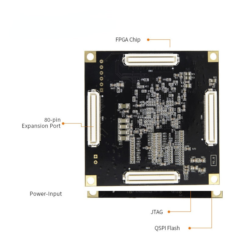 SoMs AC7A035 AC7A200: XILINX Artix-7 200T/100T/35T FPGA Core Board Industrial Grade Module  Custom PCB ethernet switch pcba customize