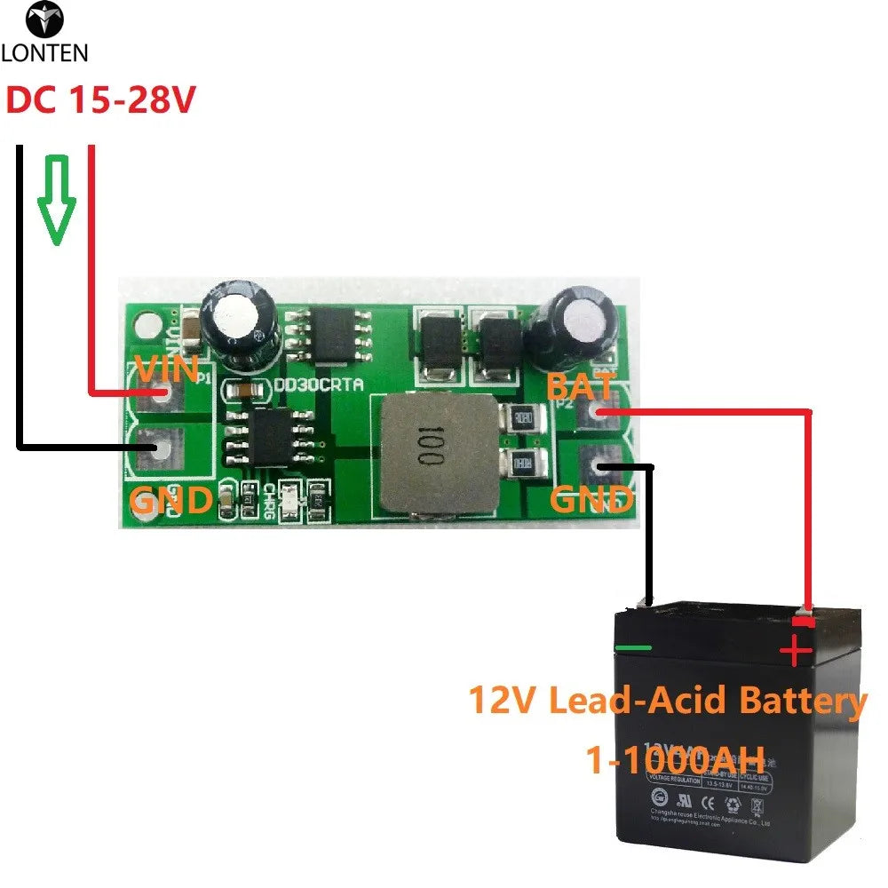 Custom 3A 12V 1-1000AH Lead-Acid Battery accumulator storage cell Charger Charging for UPS Car Solar motorcycles electric road vehicle Manufacturer