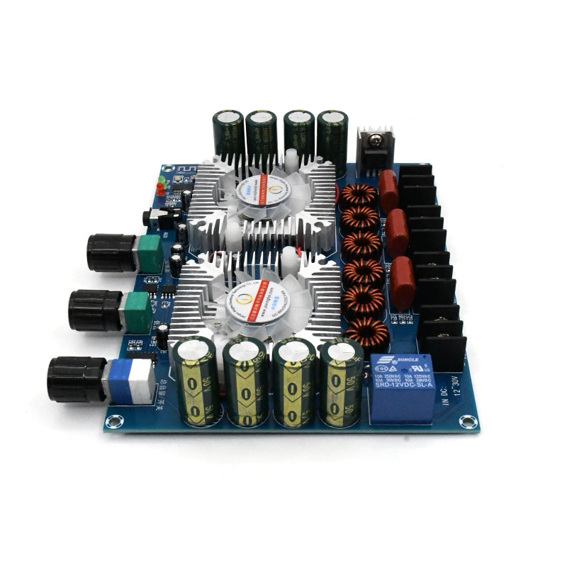 TDA7498E 2*160W+220W  5.0 Power Subwoofer Amplifier Board 2.1 Channel Class D Home Theater audio amplifier Amp pcb assembly customize