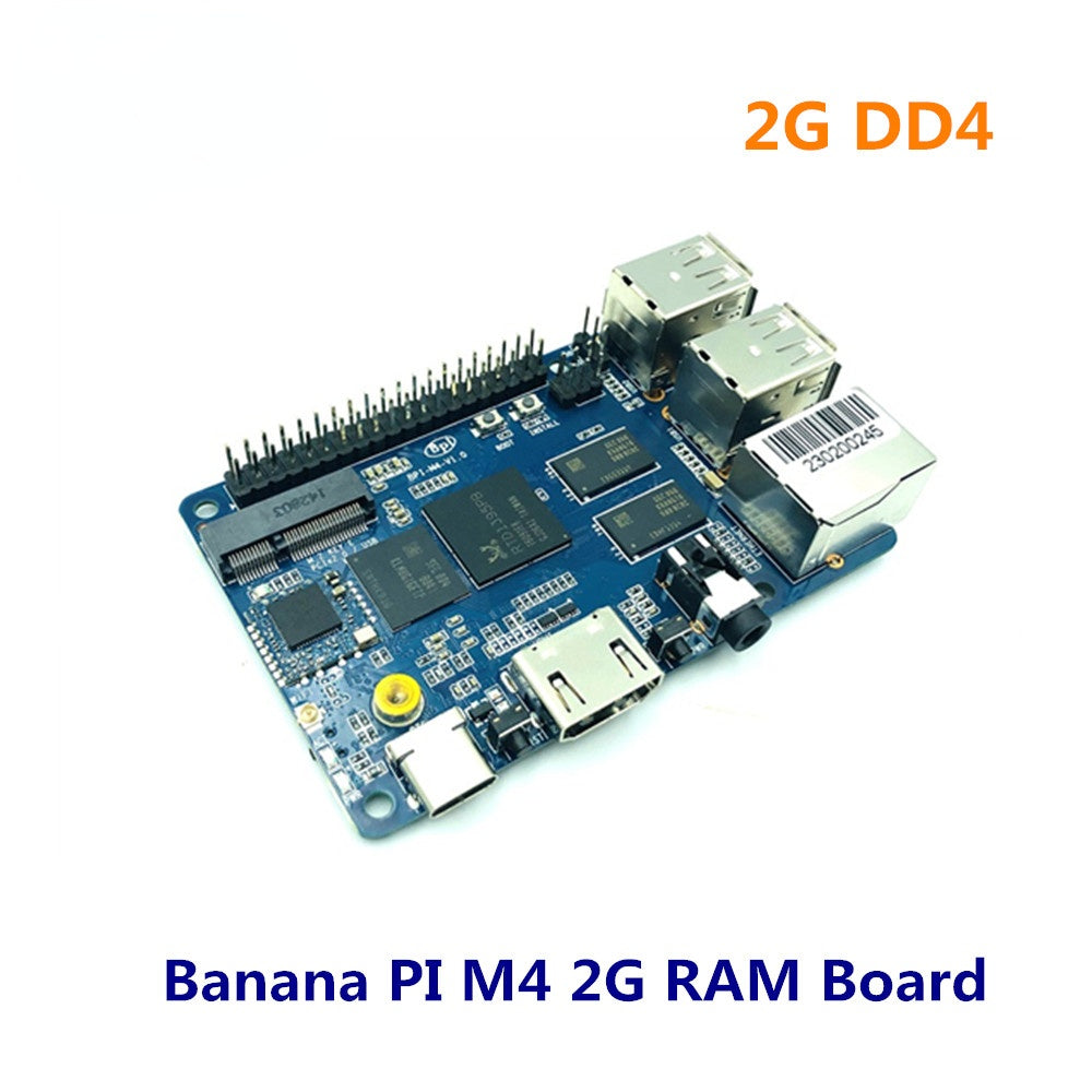Banana Pi BPI M4 Realtek RTD1395 64 bit Board  1G/2G optional Custom PCB remote control pcba cutcuit
