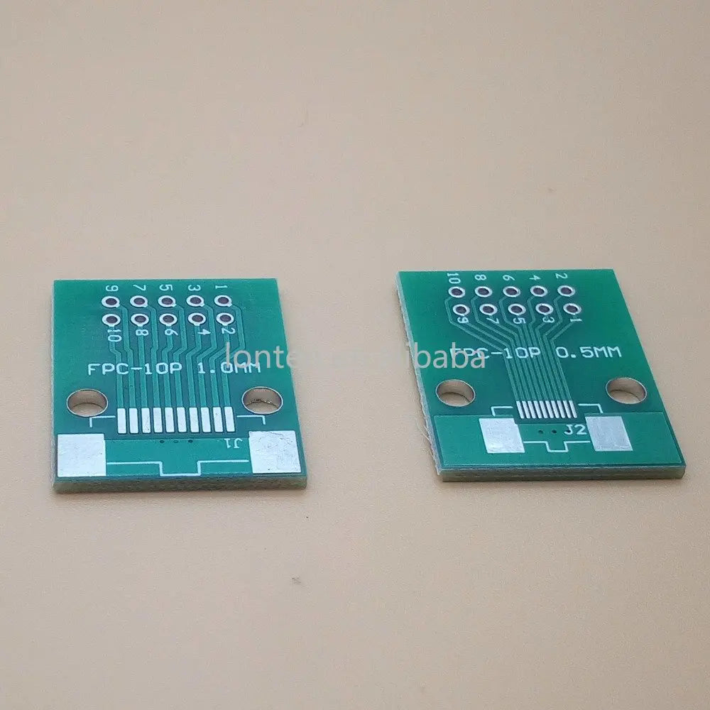Custom 10Pcs FPC Adapter Plate 0.5MM 1.0MM Pitch to 2.45 mm Flat Cable Socket for PCB LCD 6P 8P 10P 12P 20P 24P 30P 40P Manufacturer