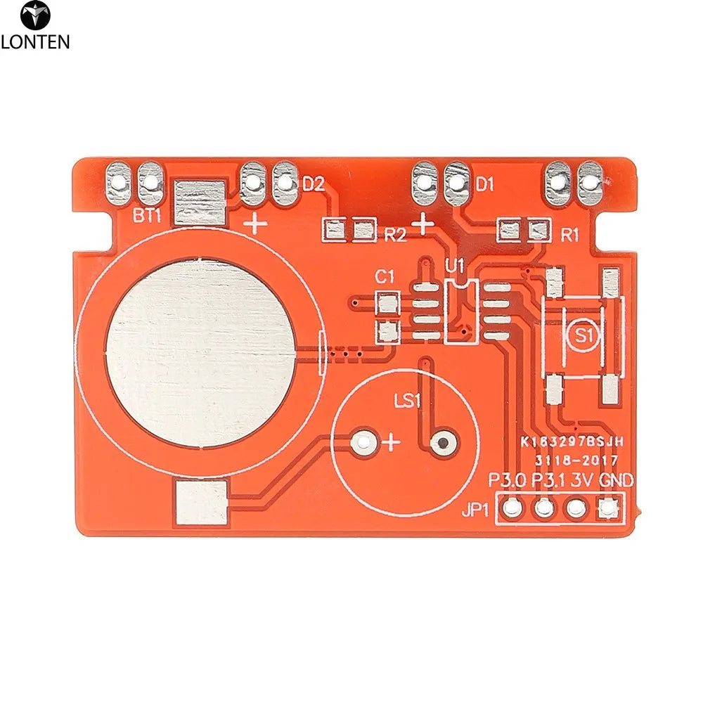 Custom Lonten 3pcs/lot DIY Electronic Music Flash Tree Kit Battery Power LED Flashes Christmas Tree Soldering Practice Board Manufacturer