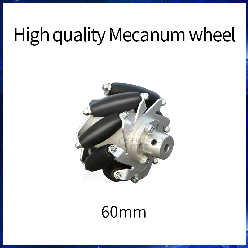 Custom PCBA omni wheel 4ps 60mm A set of 4 Mecanum wheels 60mm Manufacturer