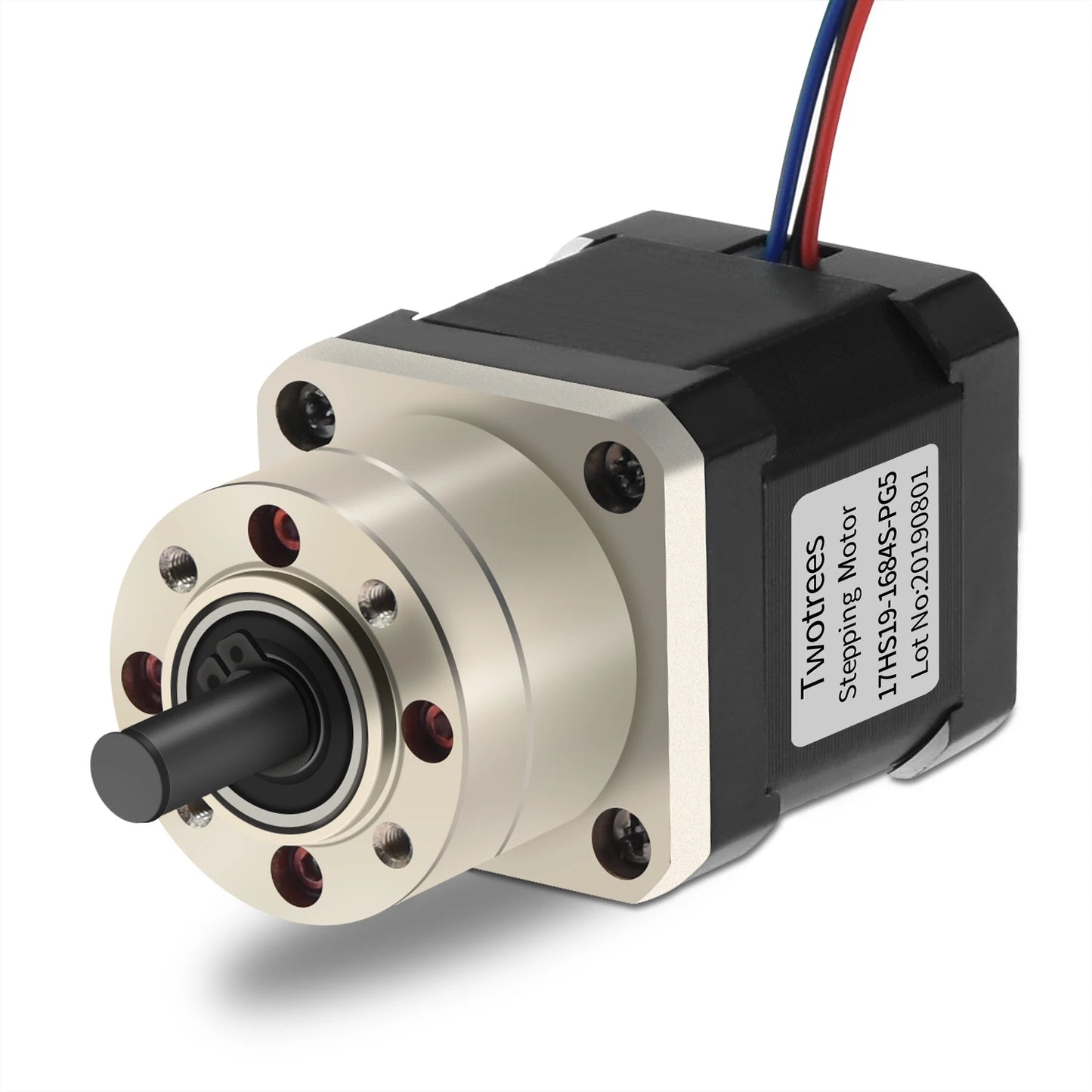 Custom Nema 17 Stepper Motor Gear Ratio 5:1 Planetary Gearbox 42 Motor Extruder 1.68A L=48mm Nema17 Stepping Motor 17HS19-1684S-PG5 Manufacturer